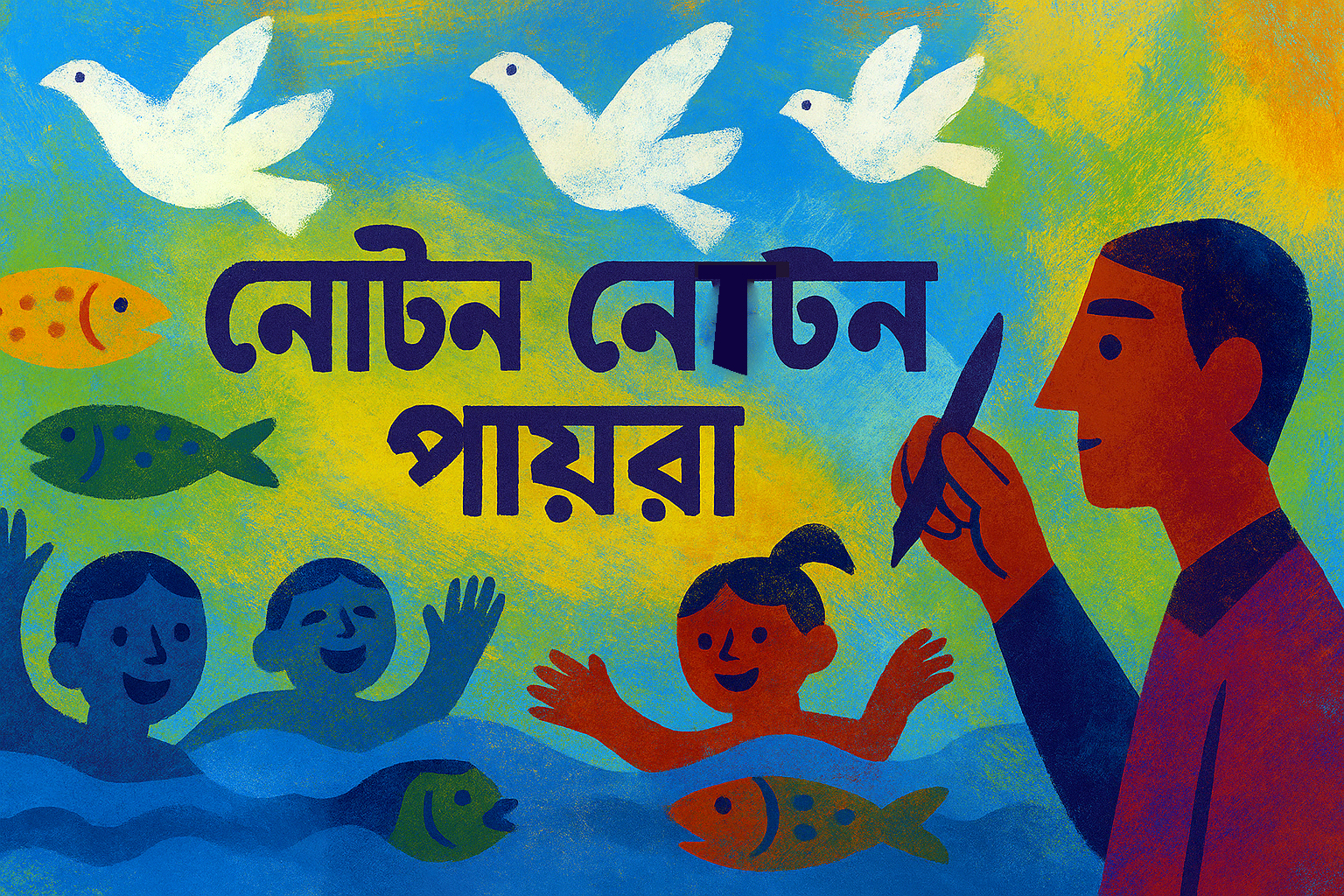 নোটন নোটন পায়রাগুলো-ছড়া