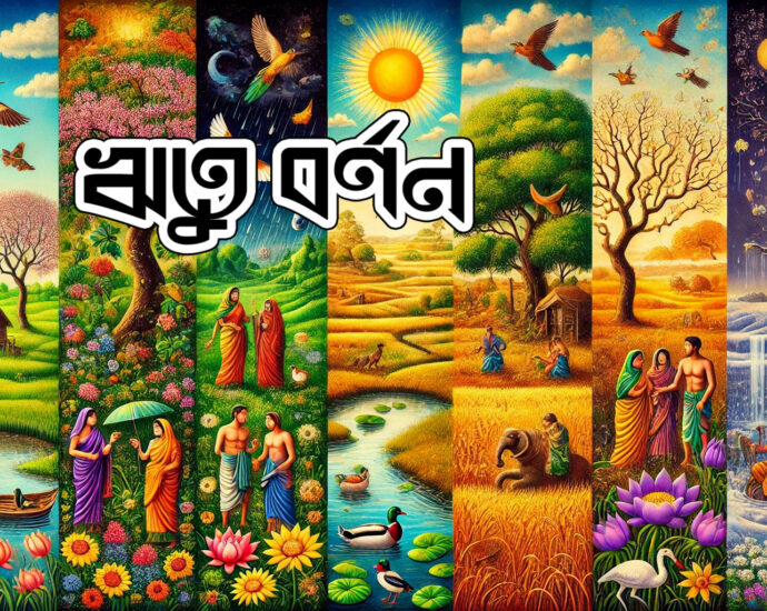 Ritutu Bornon Poem Cover