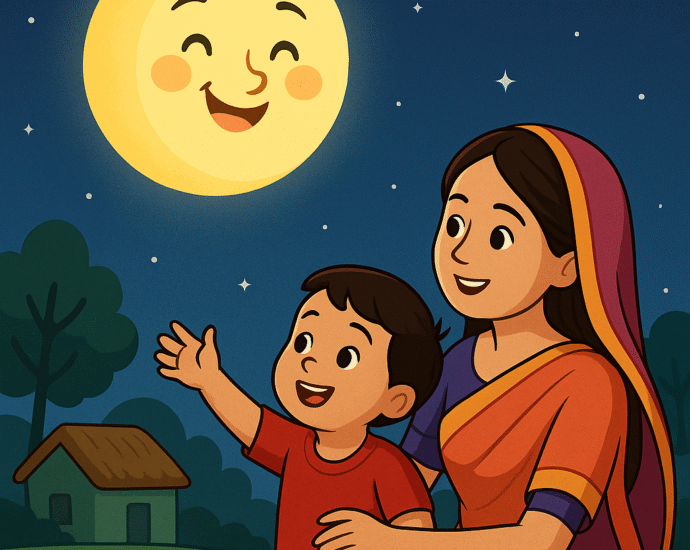আয় আয় চাঁদ মামা