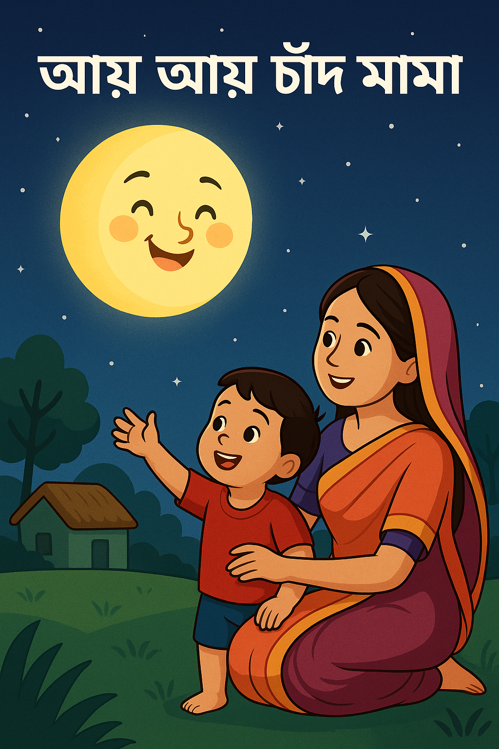আয় আয় চাঁদ মামা