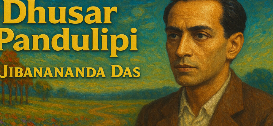 Dusor pandulipi-Jobonanondo das, ধূসর পাণ্ডুলিপি-জীবনানন্দ দাশ