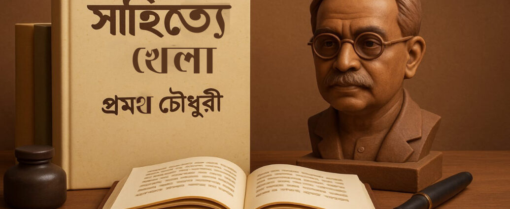 shahitta khela-promoth chowdhury, সাহিত্যে খেলা, প্রমথ চৌধুরী