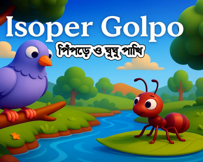 পিঁপড়া ও ঘুঘু পাখির গল্প | Pipra o Gugu Pakhir Golpo | Aesop's Fable - ঈশপের গল্প |