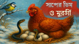 সাপের ডিম ও মুরগি – Saper Dim or Murgi | Isoper Bangla Golpo | ঈশপের নৈতিক গল্প