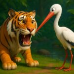 বাঘ ও বক | Bagh o Bok | Tiger and the Crane | Aesop Moral Story | Bangla Story