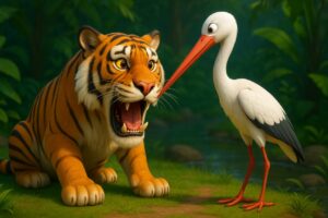 বাঘ ও বক | Bagh o Bok | Tiger and the Crane | Aesop Moral Story | Bangla Story