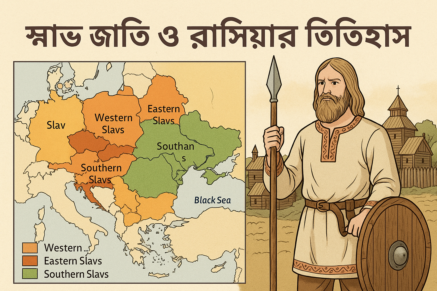 স্লাভ জাতি ও রাশিয়ার ইতিহাস